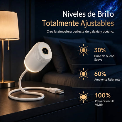 ⏰️Último día de promoción🔥 - Proyector de luz nocturna - Proyector holográfico de estrellas inteligente🌌
