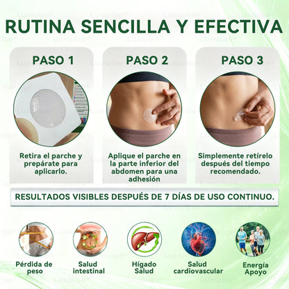 Tienda oficial 👩‍⚕️𝗟𝘂𝘅𝗮𝗿𝒊𝙨𝙚® MORINGA X BERBERINE 10 EN 1 Parche Avanzado de Nano Microagujas  (Uso diario, cambios visibles en 7 días) ✅ Obesidad, Diabetes, Apnea del Sueño y Problemas Articulares💎